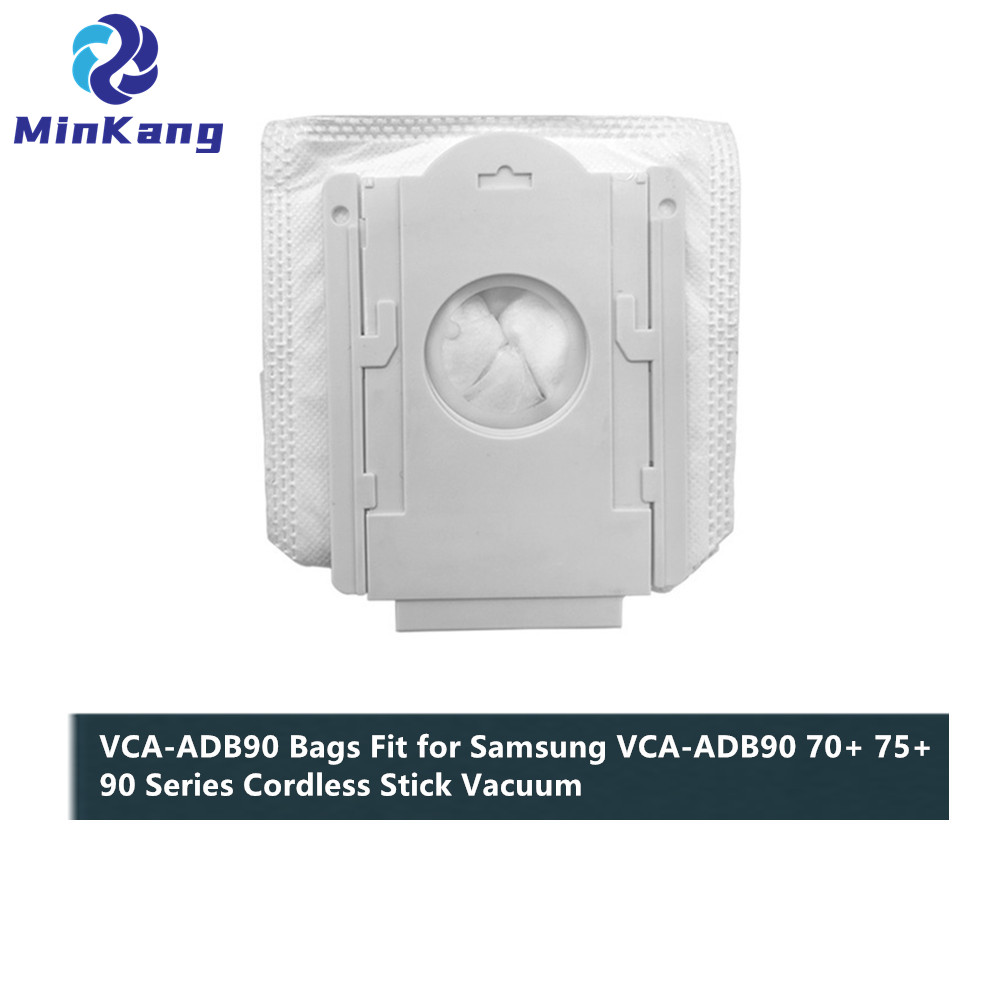 VCA-ADB90 HEPAフィルタークロスダストバッグSamsung 70+ 75+ 90シリーズコードレススティック掃除機用