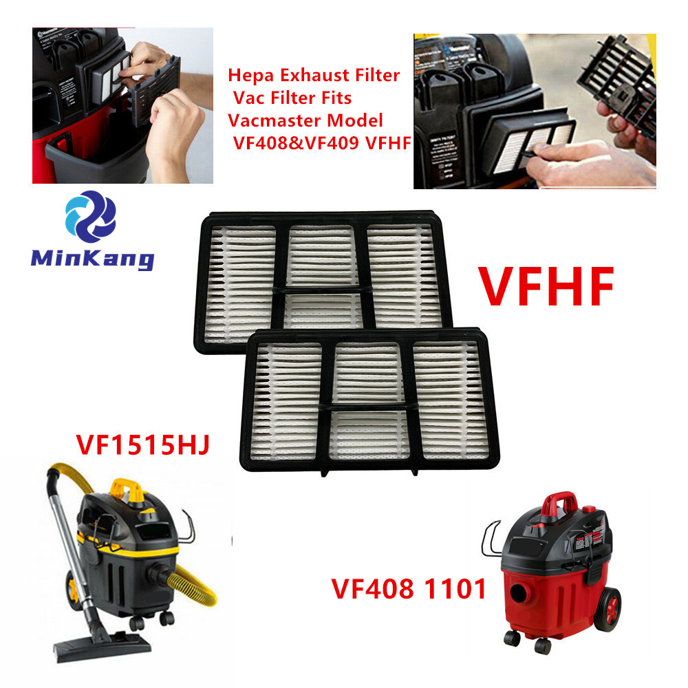 VFHF HEPA 素材排気フィルター Vacmaster モデル VF408 用