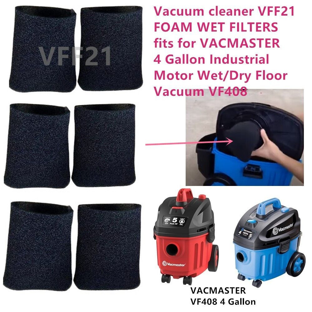 VFF21 真空フォームウェットフィルター VACMASTER 4 ガロン産業用モーター VF408 VP205 用