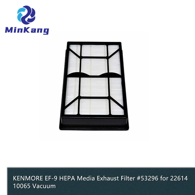 Kenmore バッグレスキャニスター真空 22614(600 シリーズ) および 10065 用 EF-9 HEPA メディア排気フィルター