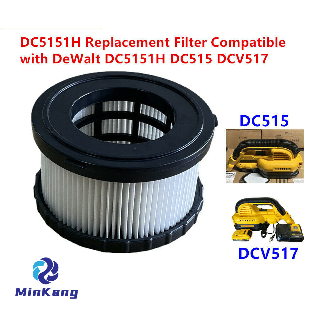 Dewalt DC515 & DC517 1/2 ガロン ウェット/ドライ用 DC5151H プリーツ紙フィルター
