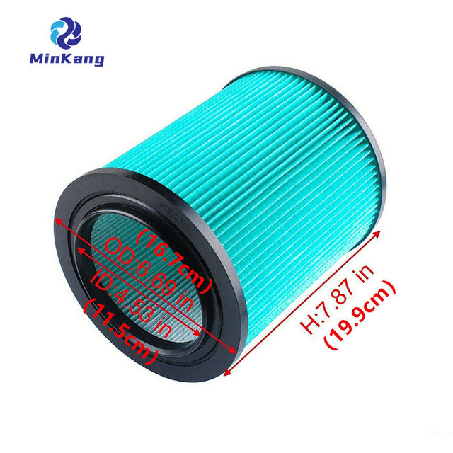 真空HEPAフィルター 9-17912 クラフトマン用 乾湿両用掃除機フィルター 5ガロン以上（緑）