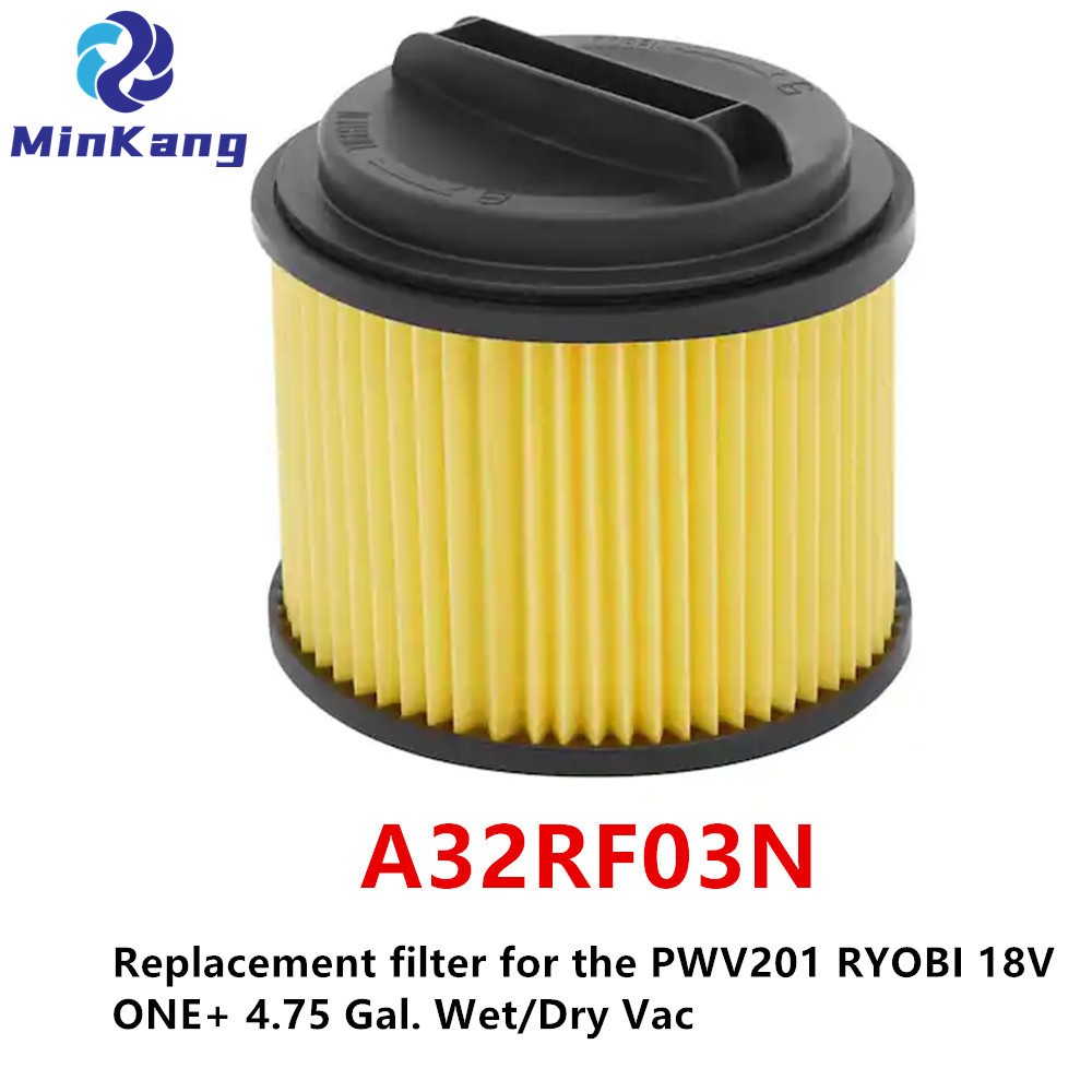  A32RF03N PWV201 RYOBI 18V ONE+ 4.75 Gal 用交換フィルター。湿式/乾式真空