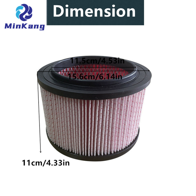 Vacmaster プロフェッショナル産業用真空 5 ガロン ジョブサイト Vac、Beast シリーズ用ファインダスト カートリッジ フィルター