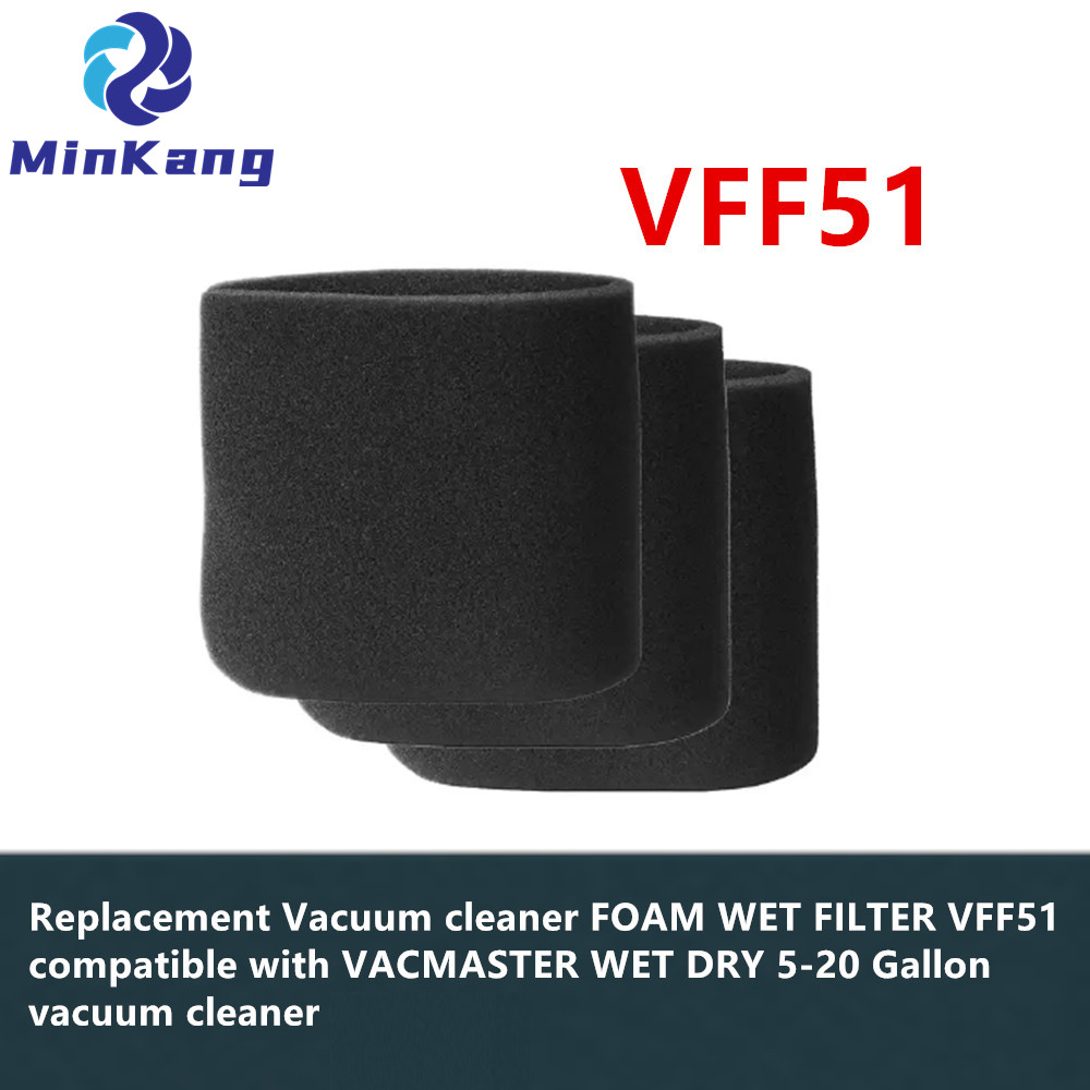 3VACMASTER WET DRY 5-20 ガロン真空用交換用 VFF51 フォームフィルター