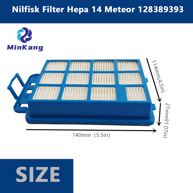 真空 HEPA フィルター交換 Nilfisk フィルター Hepa 14 Meteor 128389393 掃除機部品