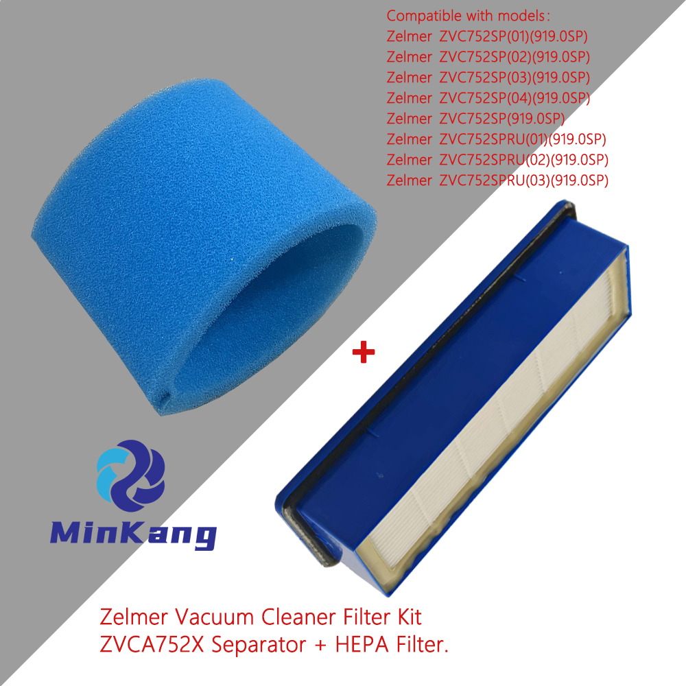 ZVCA752X 00797694 + HEPAフィルター00632555 Zelmer Bosch Vacuum Cleaner用フィルターキット 