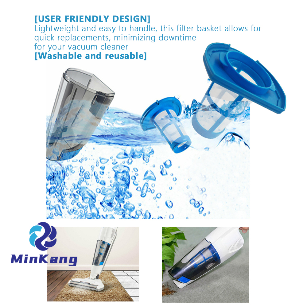 vacmaster vsd1801&vsd1001洗浄真空フィルター用の交換HEPAフィルターバスケット