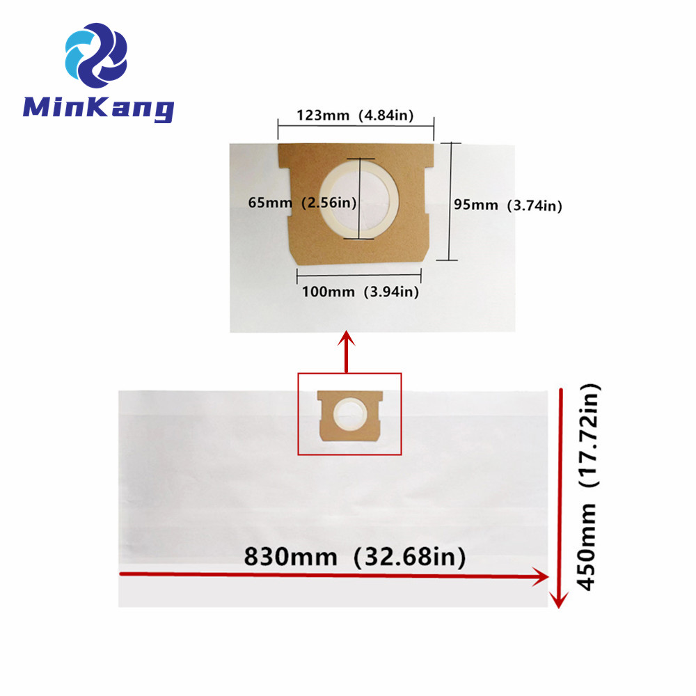 VHBL 高効率ダストフィルターバッグ Vacmaster VBV1210 12 ～ 16 ガロンのほとんどの Shop-Vac ウェット/ドライ掃除機 (12 ～ 14 ガロン)