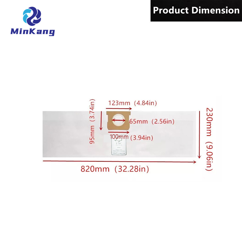 #25-1238 真空ダストフィルターバッグ Stanley および PorterCable 4 ガロンウェットドライ掃除機部品用