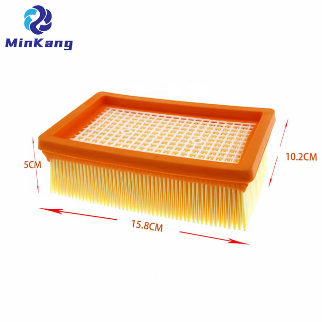 部品番号 #2.863-005.0 ケルヒャー MV4 MV5 MV6 乾湿両用掃除機部品用フラットプリーツ HEPA フィルター 