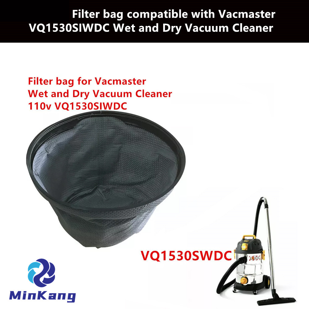 Vacmaster VQ1530SIWDC 乾湿両用掃除機用フィルターバッグ