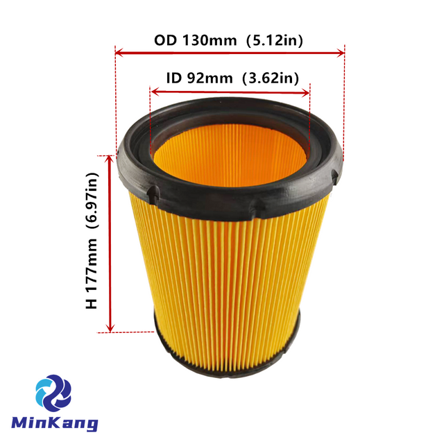 156053カートリッジバキュームHEPAフィルター釘4Blanc Alize（洗えない）