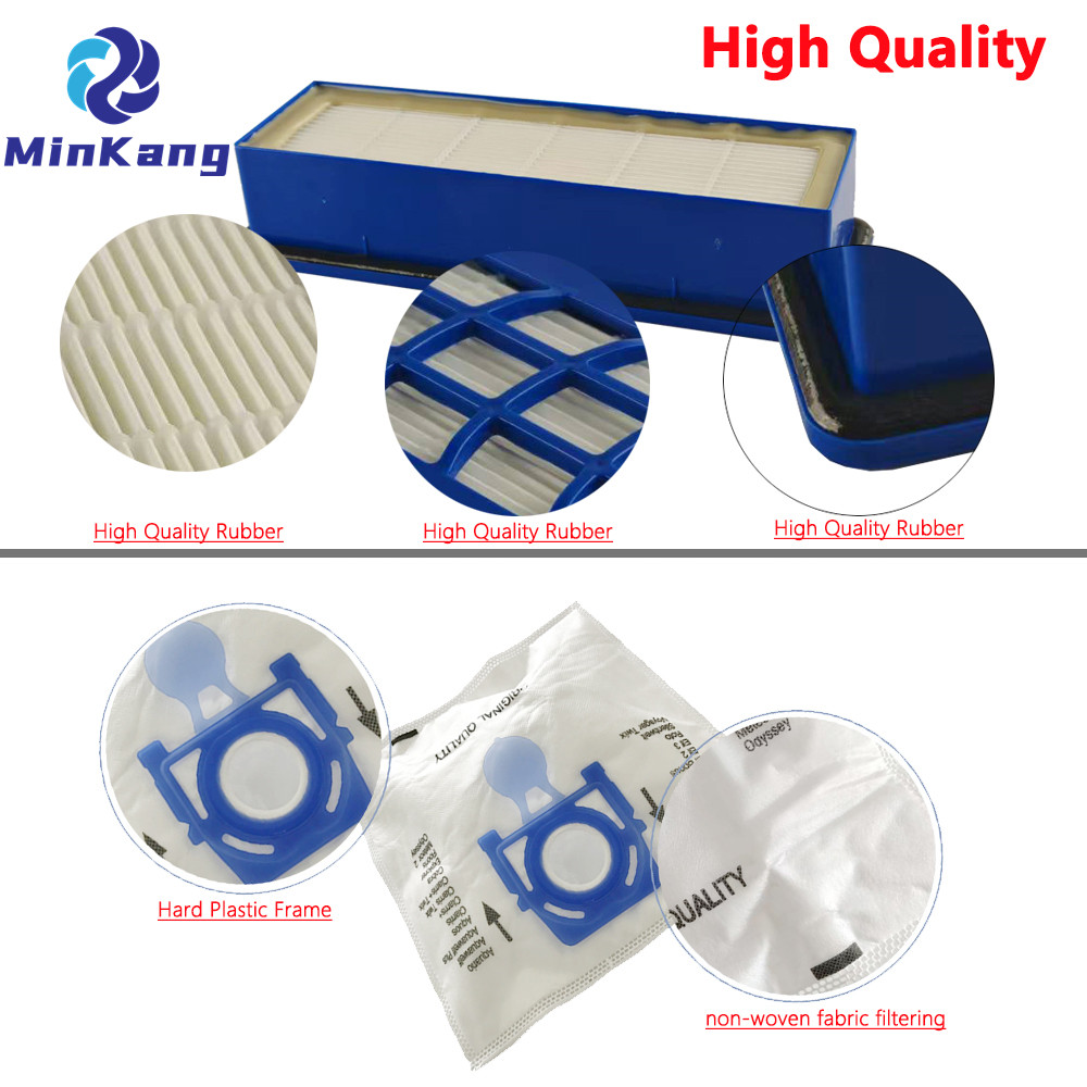 Bosch Aquawash&Clean Prohygienic Wet&Dry BWD420HYG真空用のHEPAフィルターとダストバッグ