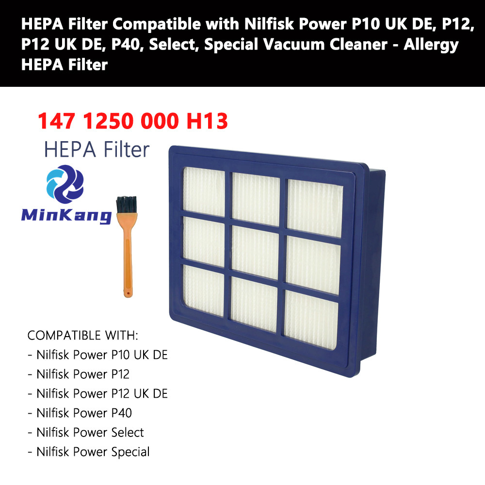 Nilfisk Power P10 UK DE、P12、P12 UK DE、P40、Select、特殊掃除機用 HEPA フィルター - アレルギー HEPA フィルター