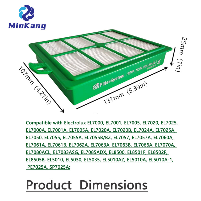 交換用 1130939-01 S フィルター Hepa フィルター Electrolux EL012B EL012W 用 Harmony、Aptitude アップライト掃除機に適合