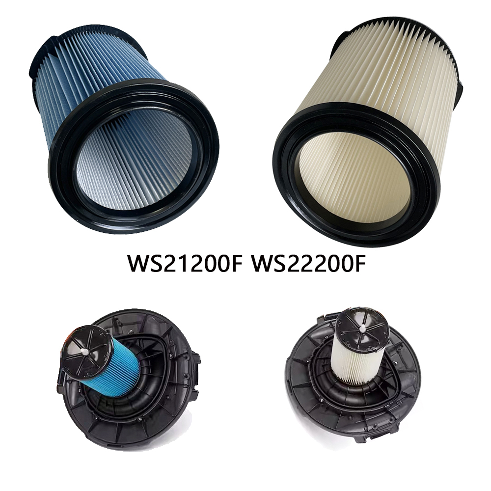 交換WS21200F WS22200F WS23200F WS24200F RIDGID 3-20ガロンウェットドライクリーナー部品用真空HEPAフィルター