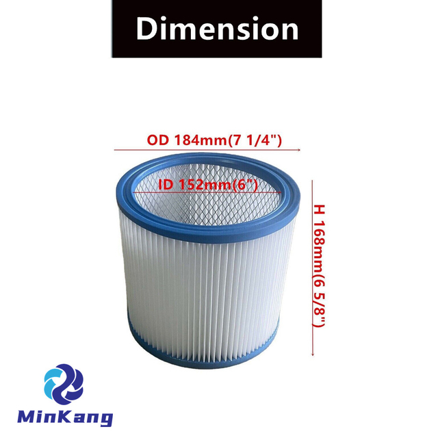 Shop Vac 乾湿両用掃除機用微粉塵 HEPA フィルター 90340 タイプ W