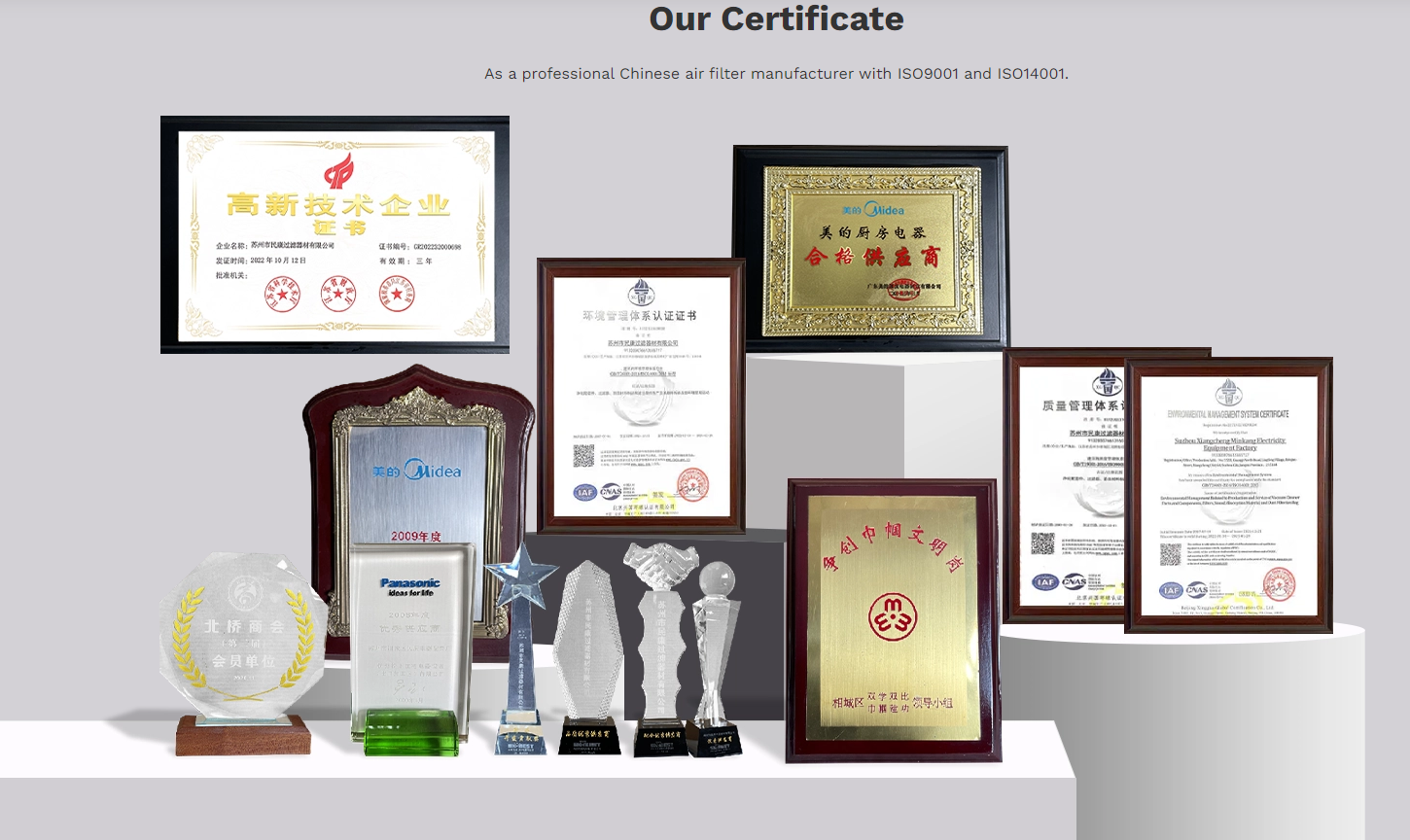 私たちの証明書