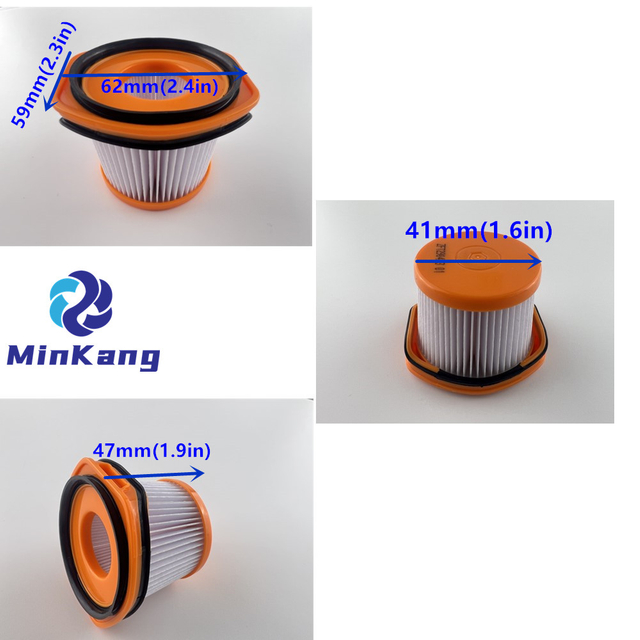 XFFWV360 掃除機 HEPA フィルター Shark Wandvac システム WS620 WS630 WS632 用 