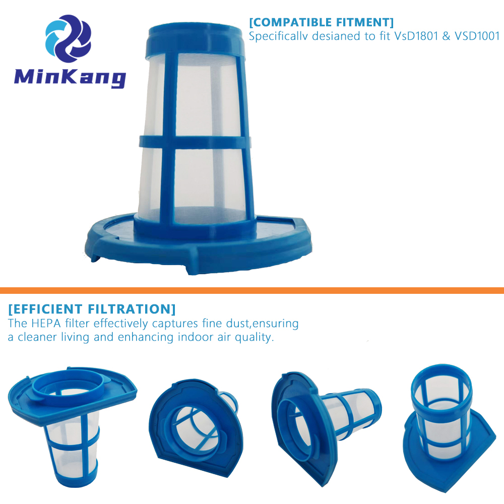 vacmaster vsd1801&vsd1001洗浄真空フィルター用の交換HEPAフィルターバスケット
