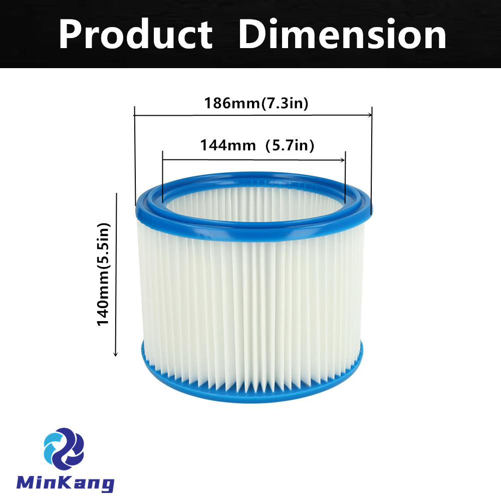 47097035900 ユニバーサル再利用可能なカートリッジ真空 HEPA フィルター Stihl SE 85 C 、SE-62、SE 100、SE 90 ウェット/ドライ掃除機部品用