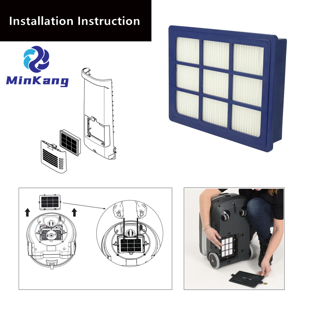 Clarke CarpetMaster、Advance VU500、Spectrum、SSS Prosense、Triumph 用 HEPA フィルター