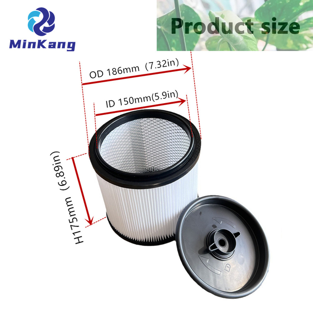 パークサイド用の洗える交換用カートリッジ真空HEPAフィルター 