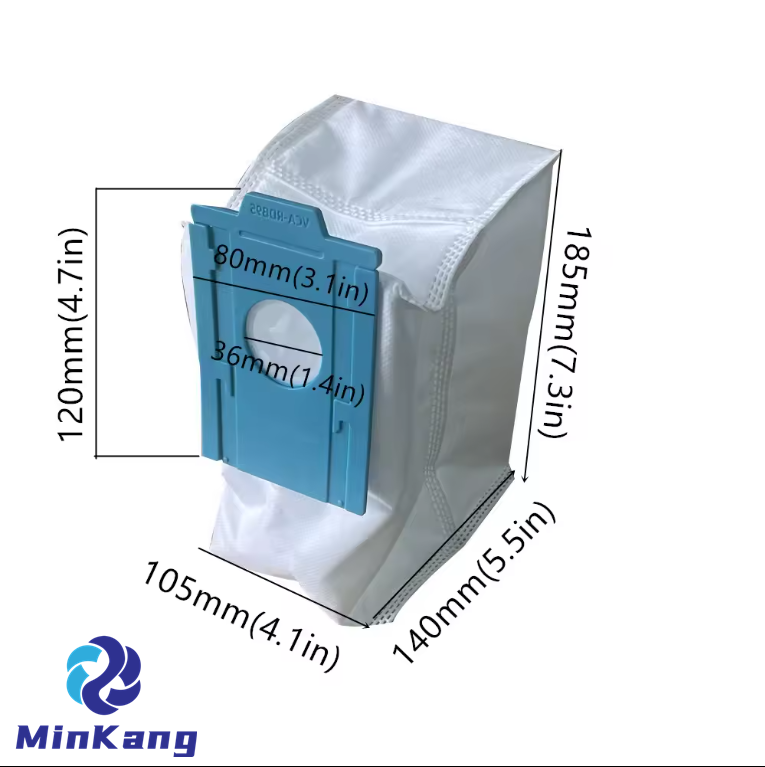 ダストバッグ不織布フィルター生地 SAMSUNG VCA-RDB95 ダストバッグ真空クリーンステーションと互換性あり