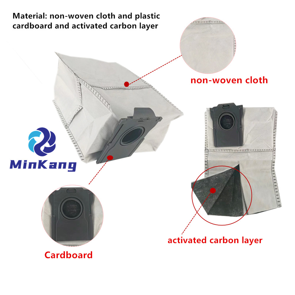  3.2L ダストバッグ掃除機 HEPA フィルターバッグ活性炭層生地夢掃除ロボット X20 プロプラスアクセサリー